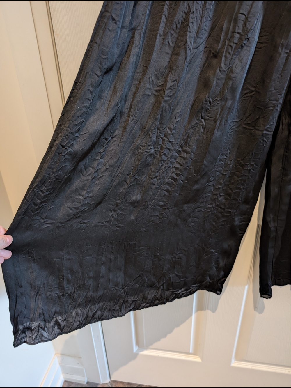 Black Flowing Maxi Palazzo Pants — By COS - Picture 2 of 4